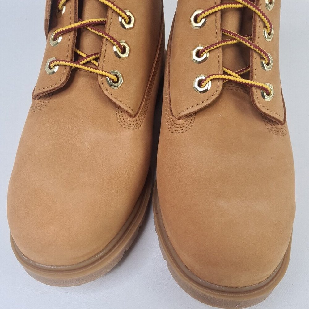 Timberland 6 Inch Classic Boot Wheat Brown Waterproof Boots - Picture 5 of 12